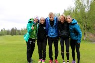Kirsti, Sandra, Bjarne, Inger-Lise og Trude